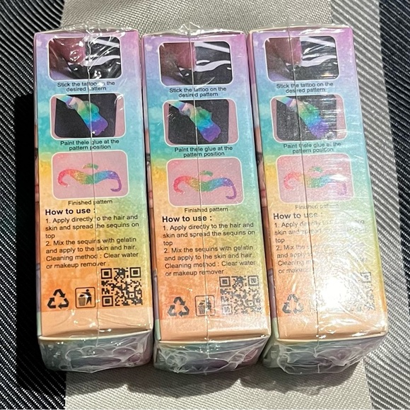 EELHOE Glitter Tattoo Skin Glue - Picture 3 of 4